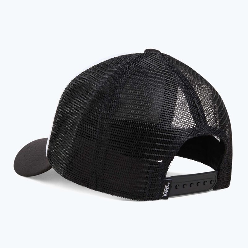 Dětská kšiltovka Vans Classic Patch Curved Bill Trucker black/white 2