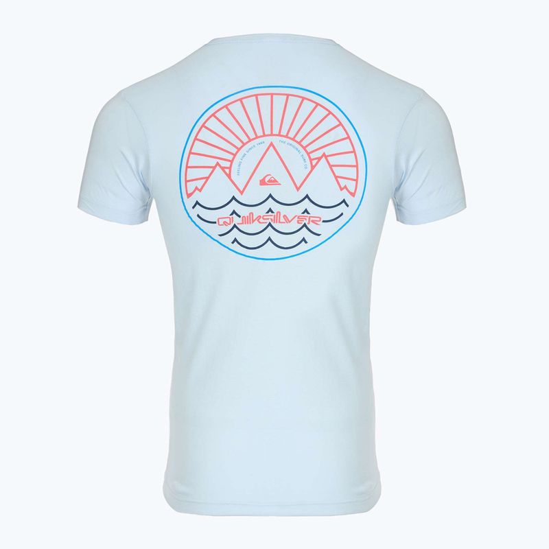 Pánské tričko Quiksilver Summit Sunset blue/red combo 2