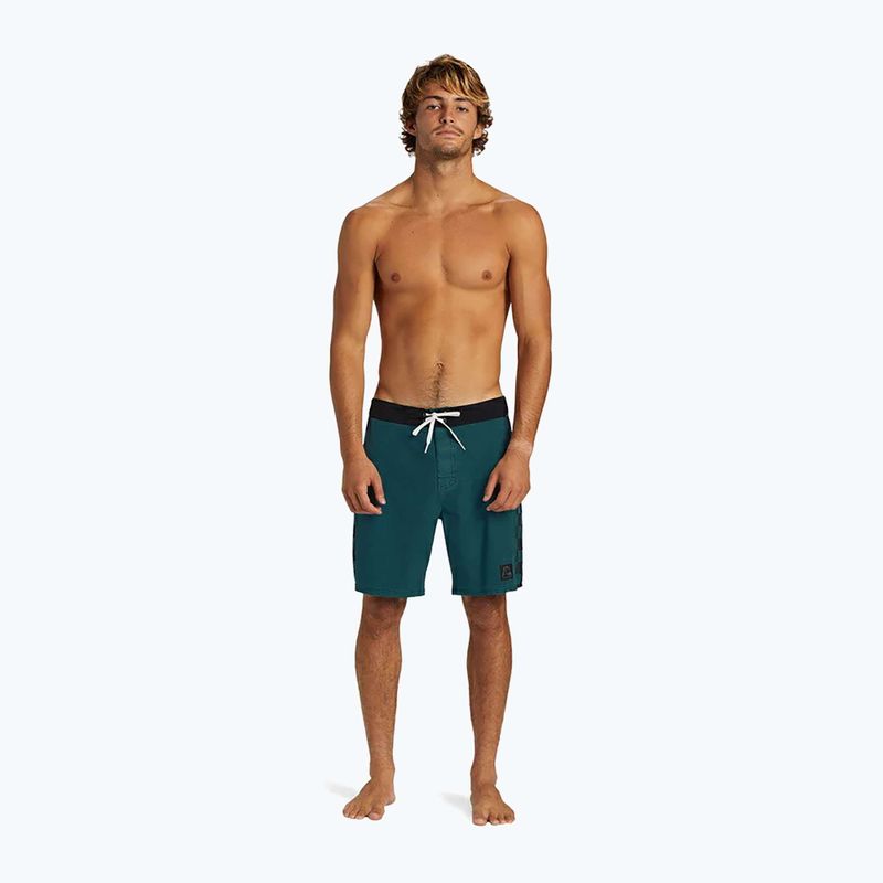 Pánské plavecké šortky Quiksilver Original Arch Hempstretch 18" Colonial Blue 2