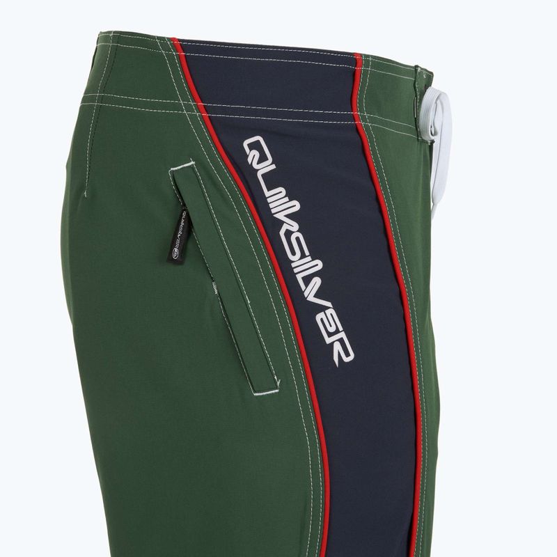 Pánské plavecké šortky Quiksilver Saturn Flight 20" Forest 9