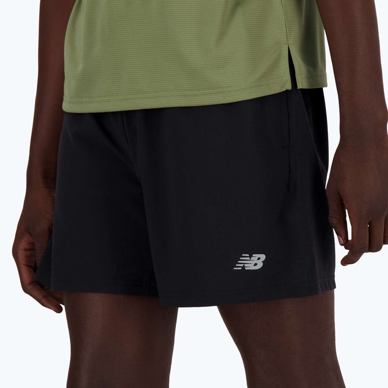 Pánské běžecké šortky New Balance Sport Essential Lined 5" black 3