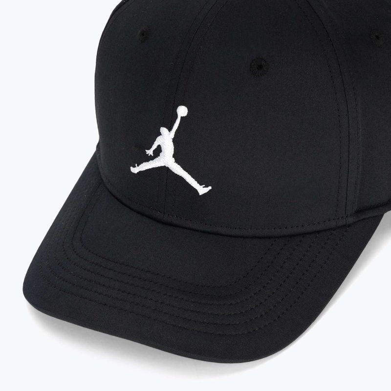 Kšiltovka Jordan Rise Structured Curved-Bill černá/bílá 3