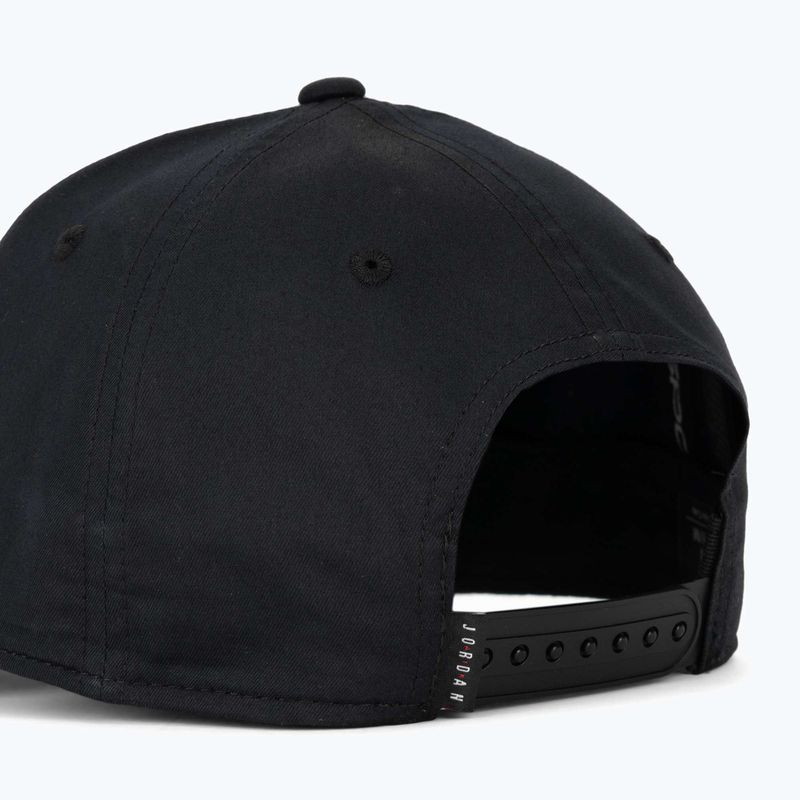 Kšiltovka Jordan Rise Structured Curved-Bill černá/bílá 4