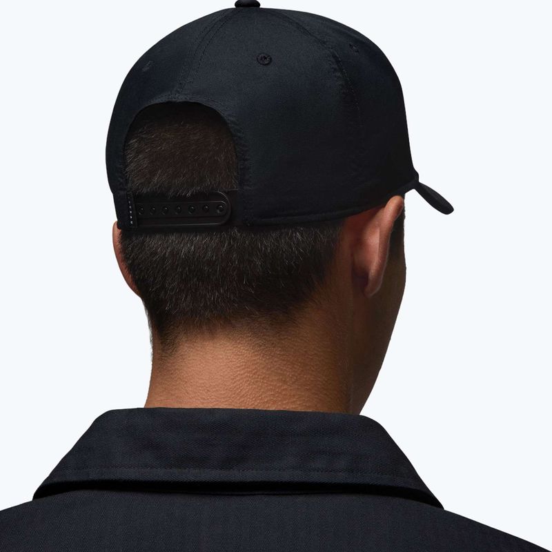 Kšiltovka Jordan Rise Structured Curved-Bill černá/bílá 8