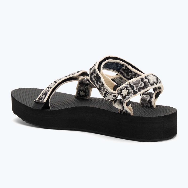 Dámské sandály Teva Midform Universal neon floral black / white 3