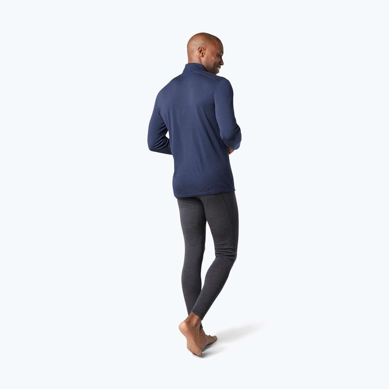 Pánská termo mikina Smartwool Classic Thermal Merino Base Layer 1/4 Zip Boxed deep navy 3