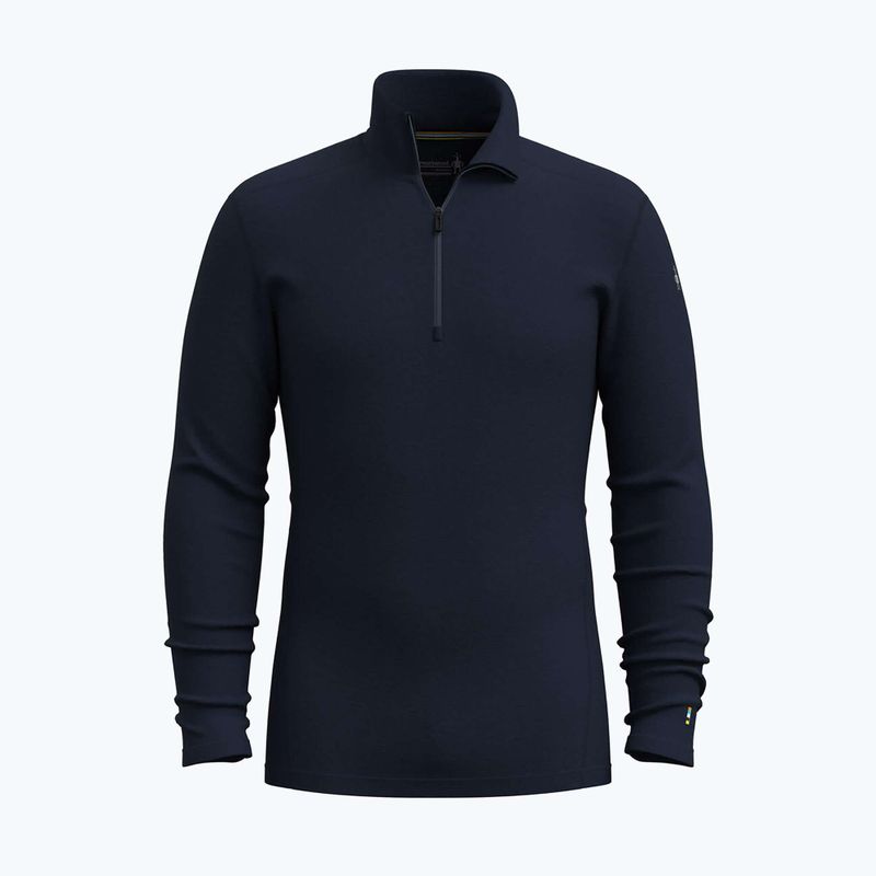 Pánská termo mikina Smartwool Classic Thermal Merino Base Layer 1/4 Zip Boxed deep navy 4