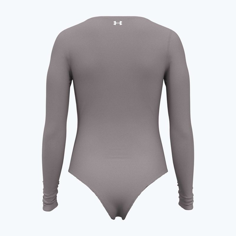 Dámské body Under Armour Vanish Leotard tetra gray/white 2