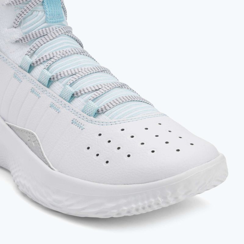 Basketbalové boty Under Armour CURRY 4 FLOTRO white/stream/metallic silver 7