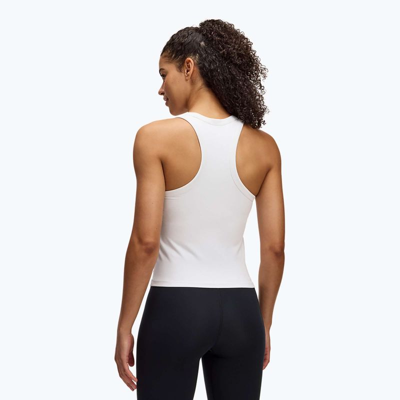 Dámský fitness top Under Armour Motion High Neck Tank white/black 2