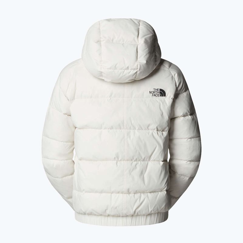 Dámská péřová bunda The North Face Hyalite Down Hoodie white dune 3
