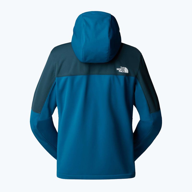Pánská softshellová bunda The North Face Diablo Softshell Detachable Hood mineral ink/deep cypress 6