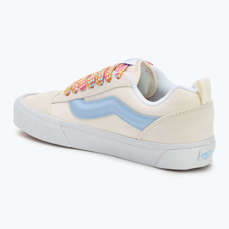 Boty Vans Knu Skool oversized lace white/blue 3