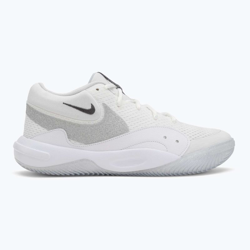 Volejbalové boty Nike Hyperquick Court Flight SE summit white/metallic silver/pure platinum 2