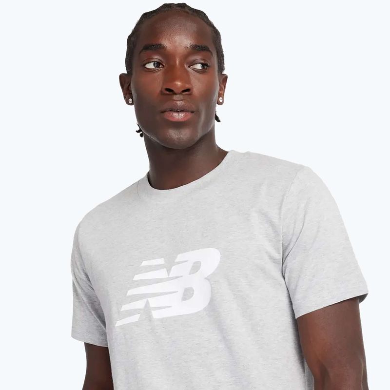 Pánské tričko New Balance Graphic V Flying athletic grey 4