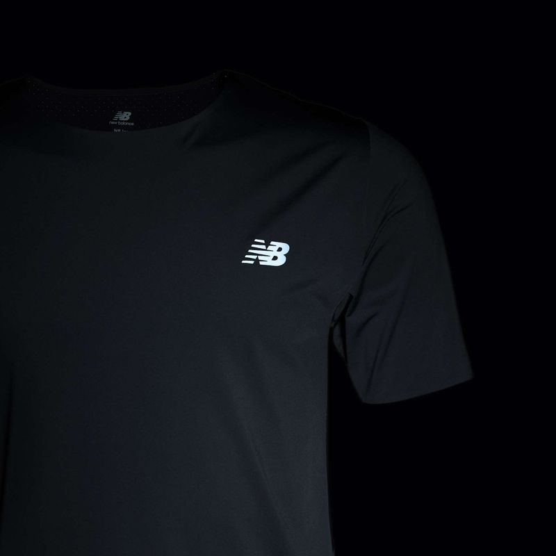 Pánské běžecké tričko New Balance Race Day graphite 5