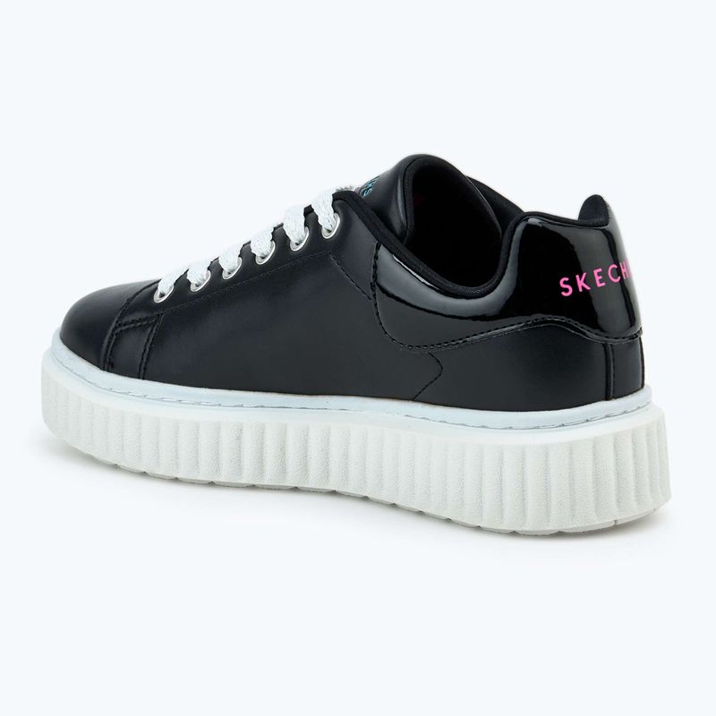 Dětské boty SKECHERS Hi Ridge Heart Takeover black/multicolor 3