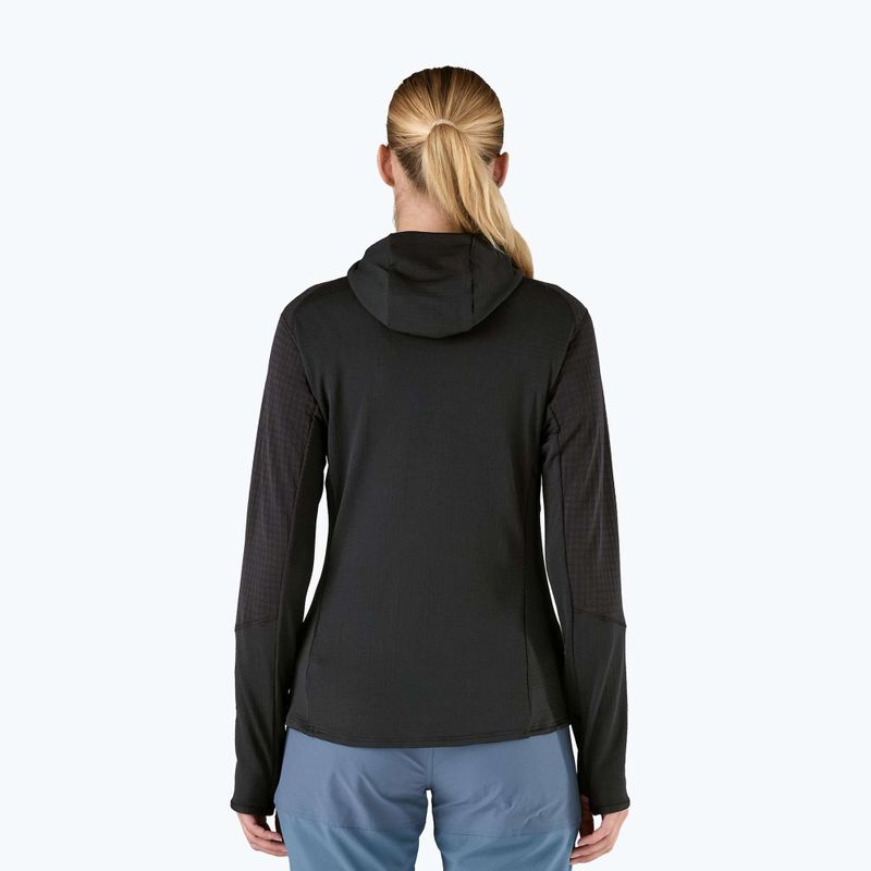 Dámská softshellová bunda Patagonia R1 Hybrid Pullover Hoody black 2