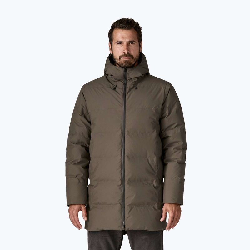 Pánská péřová bunda Patagonia Jackson Glacier Parka otter brown