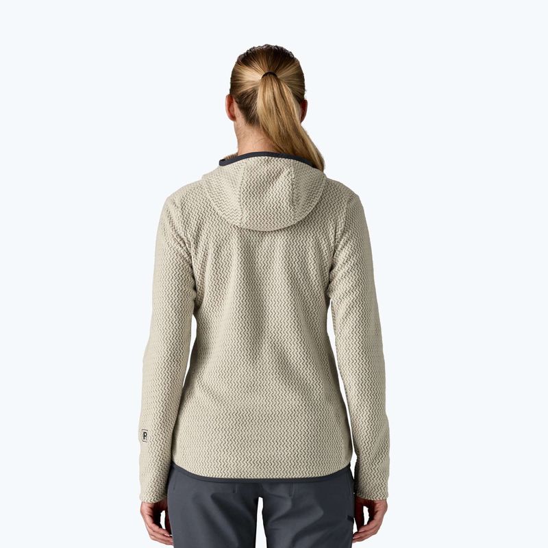 Dámská fleecová mikina Patagonia R1 Air Full-Zip Hoody wool white 2