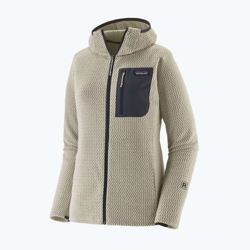 Dámská fleecová mikina Patagonia R1 Air Full-Zip Hoody wool white 5