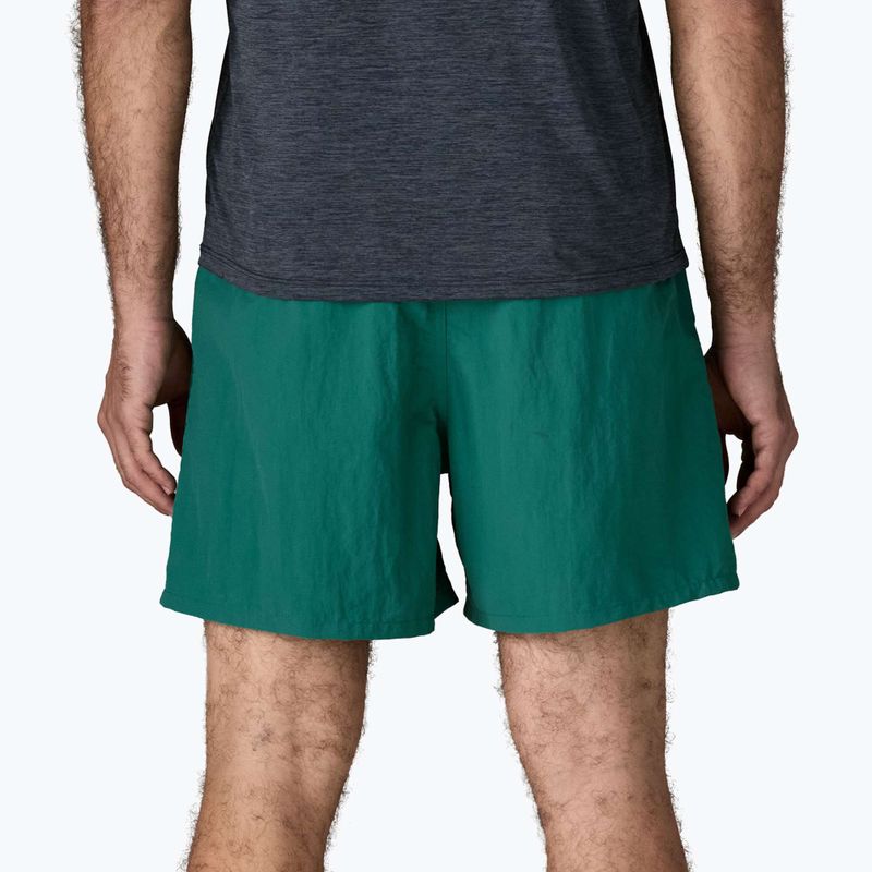 Pánské šortky Patagonia Baggies 5" 95 oval logo/gem green 3
