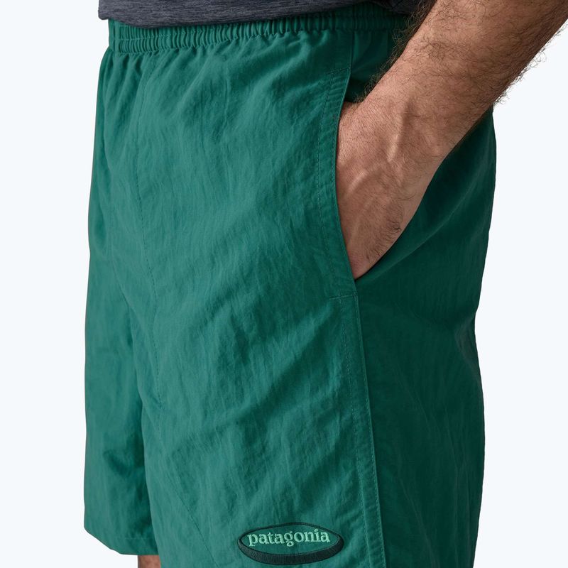 Pánské šortky Patagonia Baggies 5" 95 oval logo/gem green 6