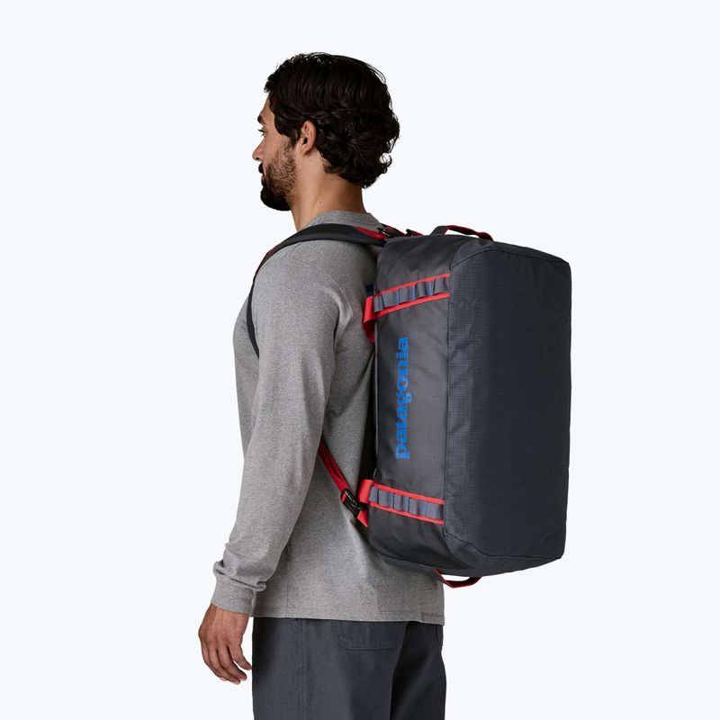 Cestovní taška Patagonia Black Hole Duffel 40 l smulder blue/amanita red 3