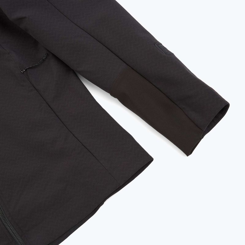 Dámská softshellová bunda Patagonia R1 CrossStrata Hoody black 4
