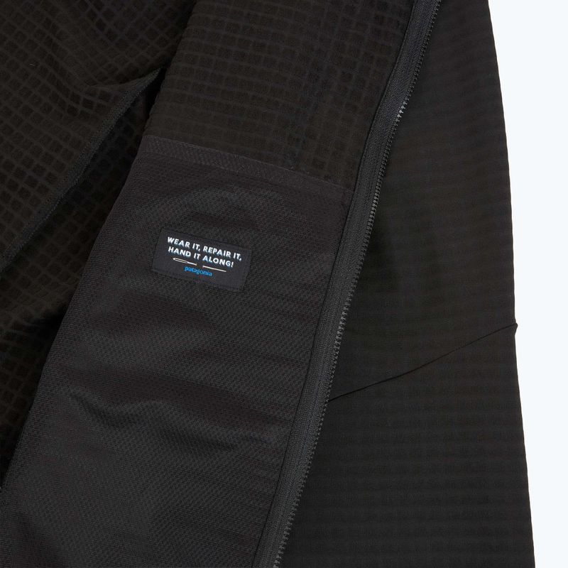 Pánská softshellová bunda Patagonia R1 TechFace Hoody black 6