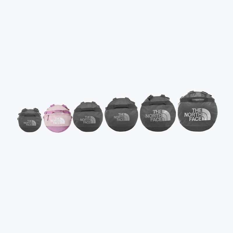Cestovní taška The North Face Base Camp Duffel S 50 l metal pink/hushed laven 5