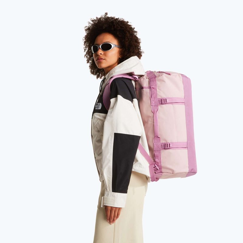 Cestovní taška The North Face Base Camp Duffel S 50 l metal pink/hushed laven 6