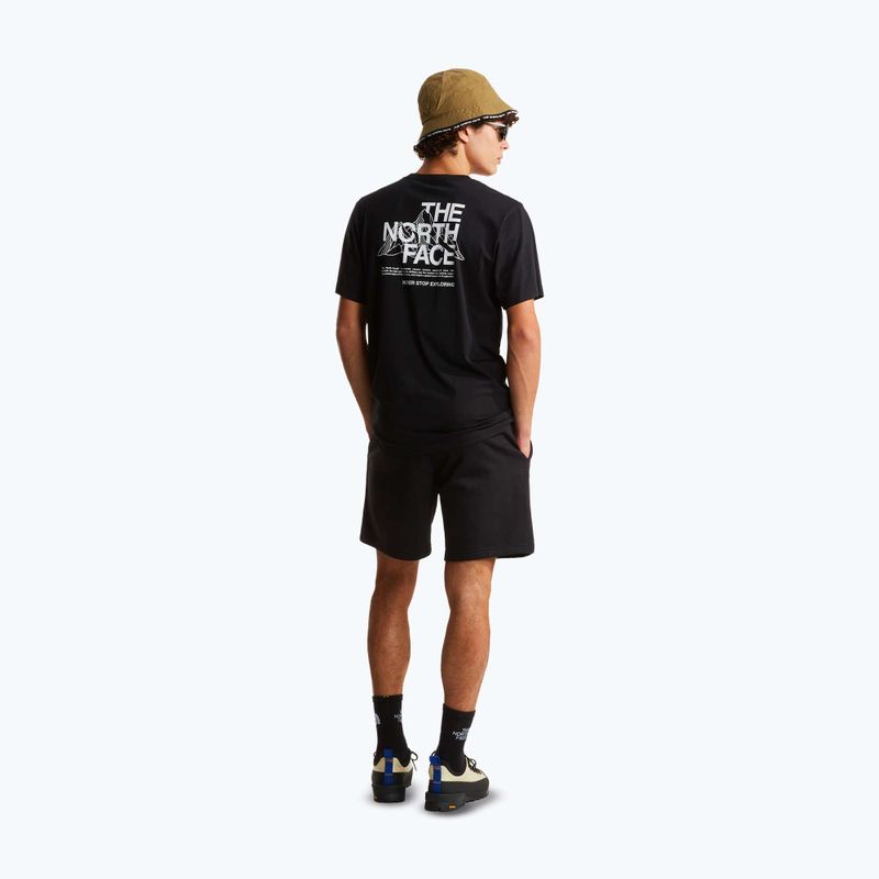 Pánské tričko The North Face Mountain Sketch Regular tnf black 2