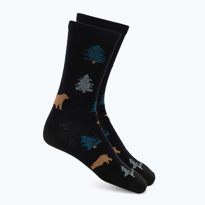 Ponožky Smartwool Everyday Through The Trees Crew black