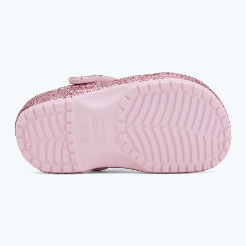 Dětské nazouváky Crocs Classic Chunky Glitter 211940 pink milk 5
