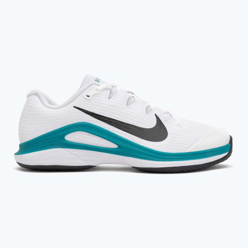 Pánské tenisové boty Nike Vapor 12 white / black / radiant emerald 2