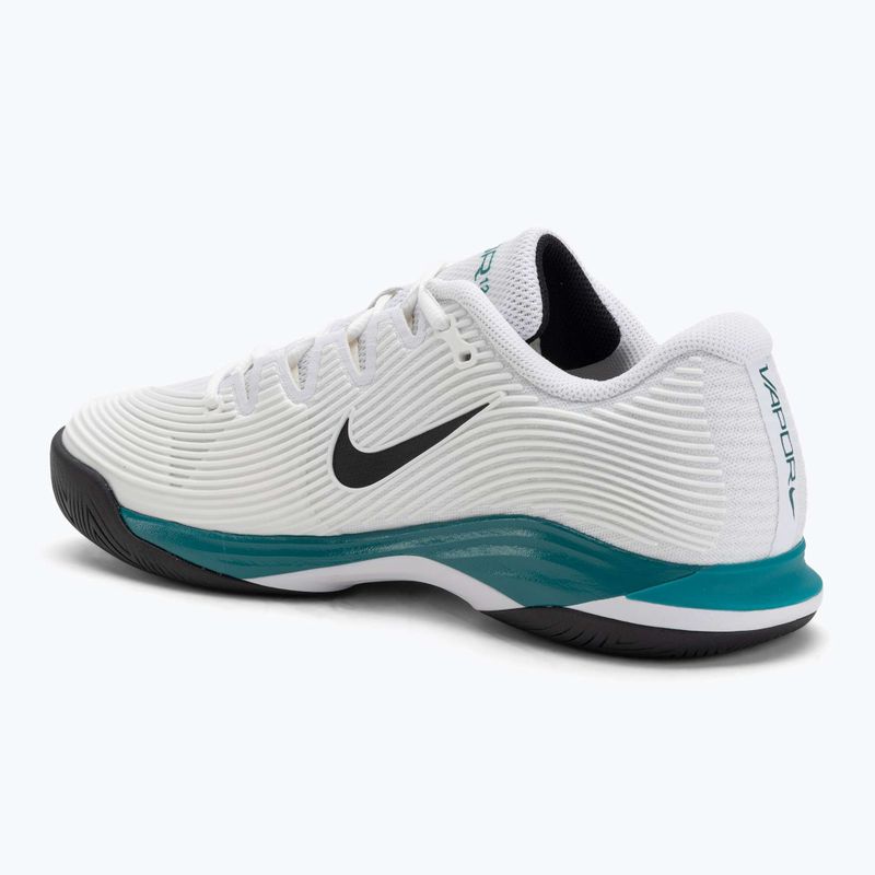 Pánské tenisové boty Nike Vapor 12 white / black / radiant emerald 3