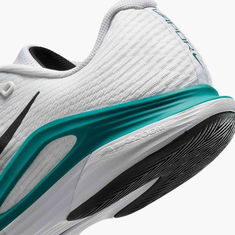 Pánské tenisové boty Nike Vapor 12 white / black / radiant emerald 9