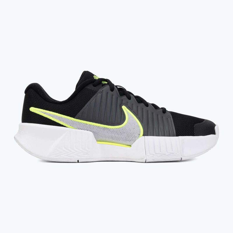 Pánské tenisové boty Nike GP Challenge Pro black/anthracite/volt 2
