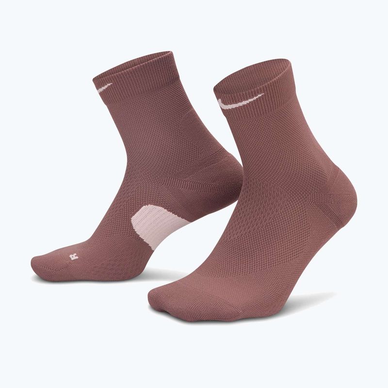 Ponožky Nike Running Midweight Micro Crew tattoo/particle rose/particle rose