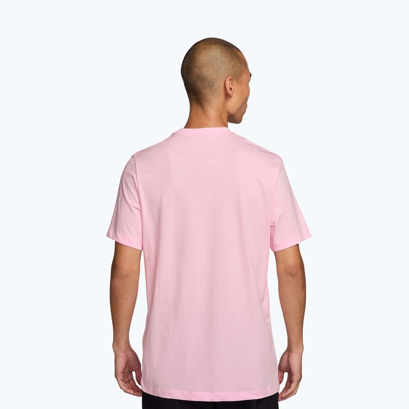 Pánské tričko Nike Court Heritage pink foam 2
