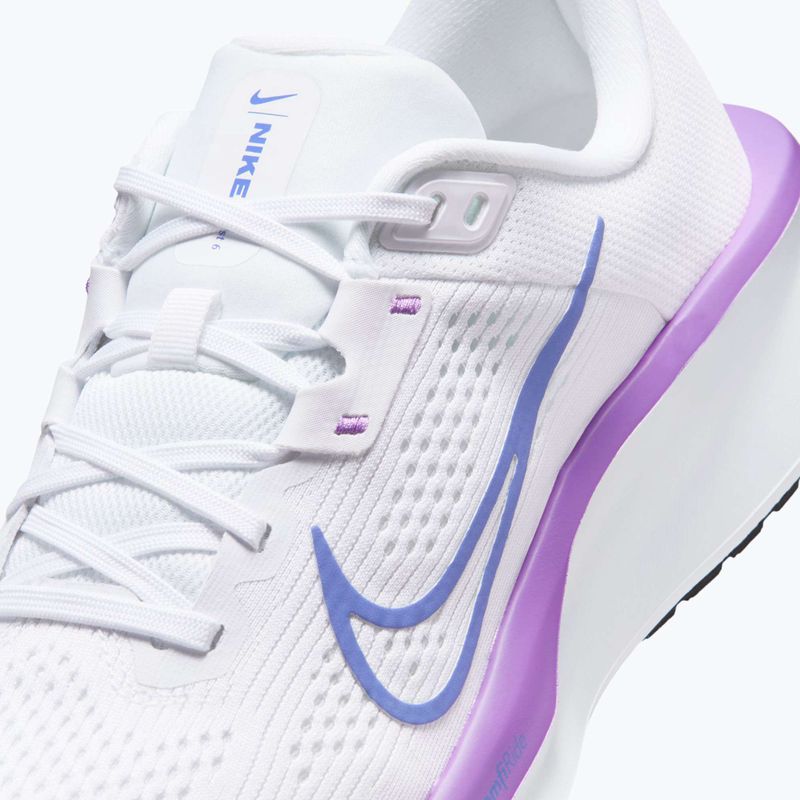 Dámské běžecké boty Nike Quest 6 white/black/bright violet/sapphire 9