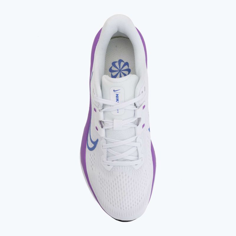 Dámské běžecké boty Nike Quest 6 white/black/bright violet/sapphire 5