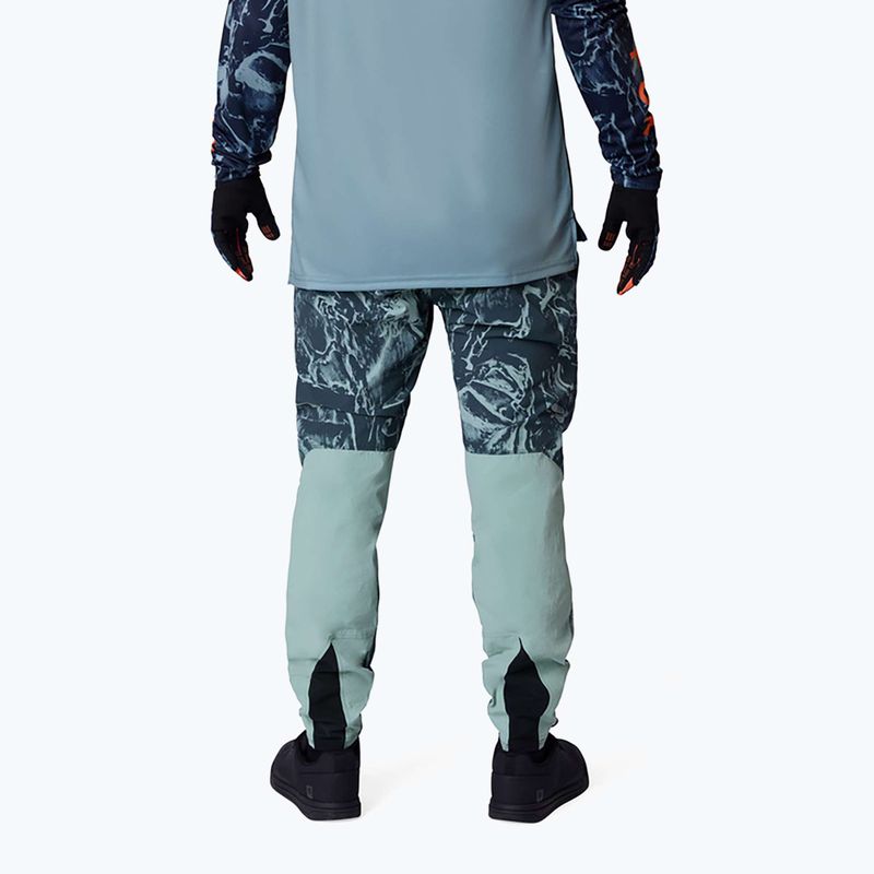 Pánské cyklistické kalhoty Fox Racing Ranger Image Print arctic blue 2