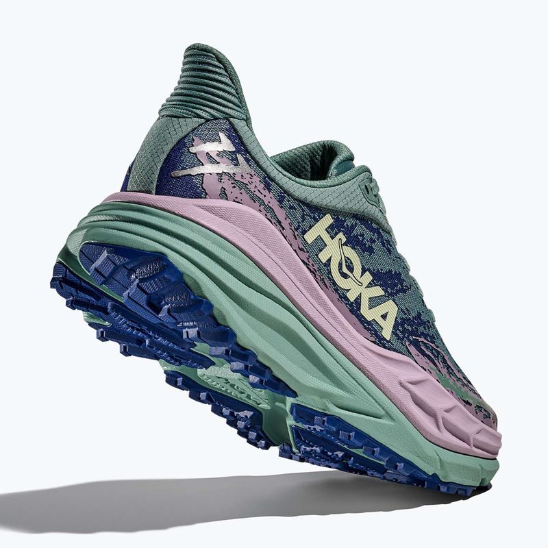 Dámské běžecké boty HOKA Stinson 7 rosemary/fragrant lilac 8