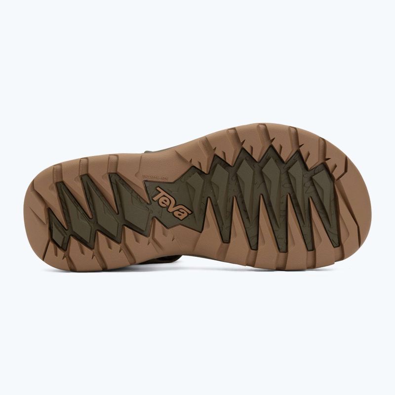 Pánské sandály Teva Terra Fi 5 Universal dark olive/honey brown 4