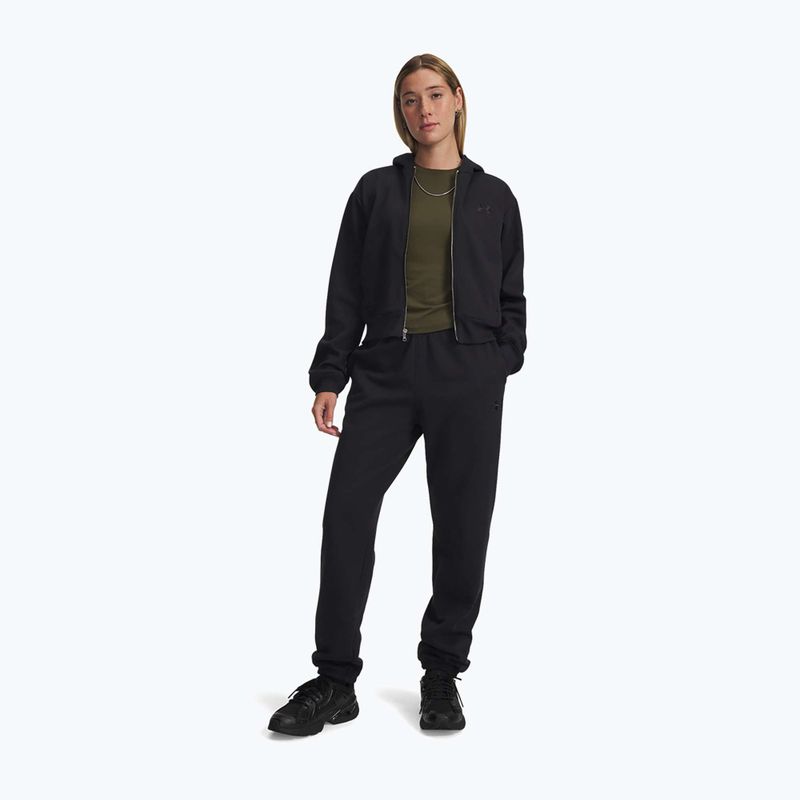 Dámské tréninkové kalhoty Under Armour Icon Vida Fleece Jogger black/black 2