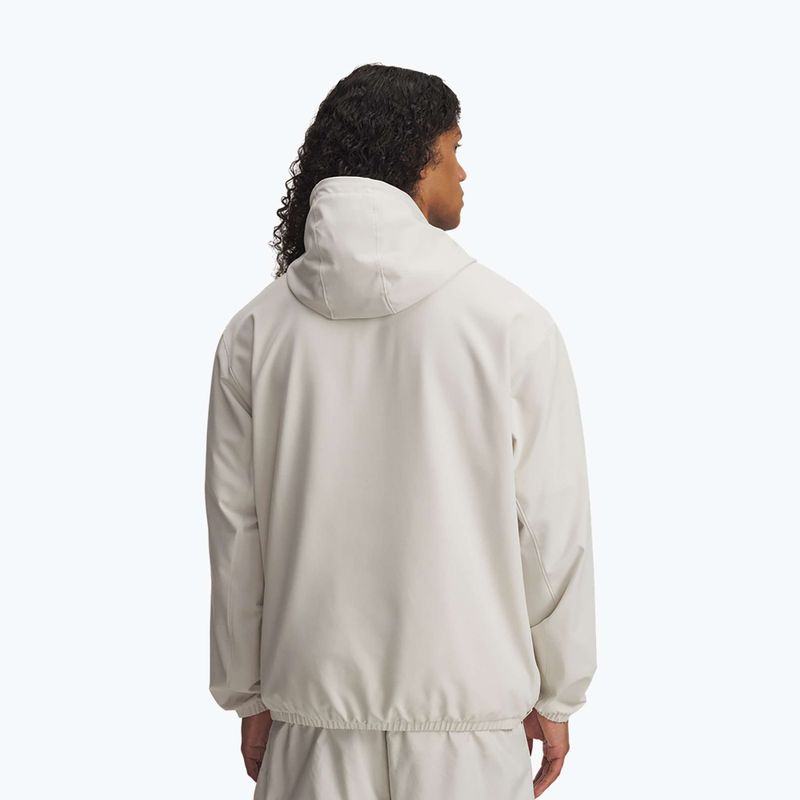 Pánská mikina Under Armour Unstoppable Woven Hoodie summit white/white 3