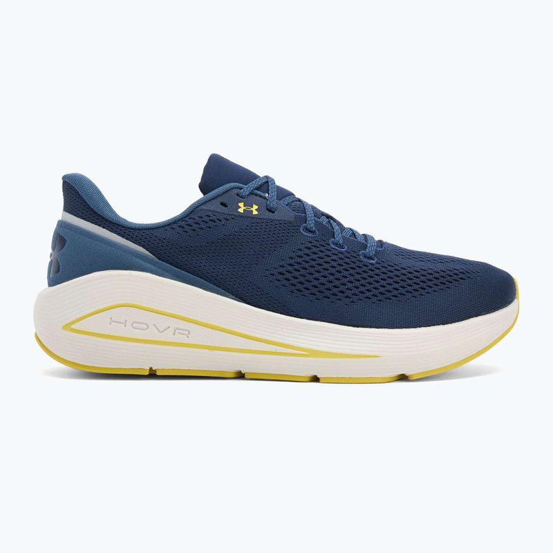 Pánské běžecké boty Under Armour Sonic 7 washed navy/nu blue/yellow shade 2