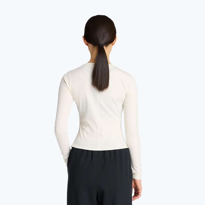 Dámské triko Longsleeve New Balance Micro-Rib white 2